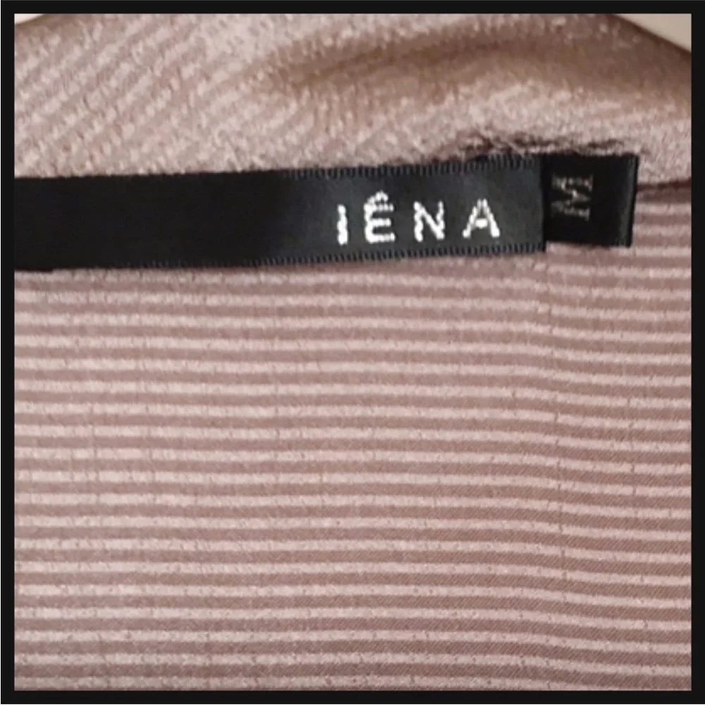 IENA | Silky Ruffled Copper Romantic Feminine Ruffled Short Sleeve Dress Size M - Picture 3 of 3